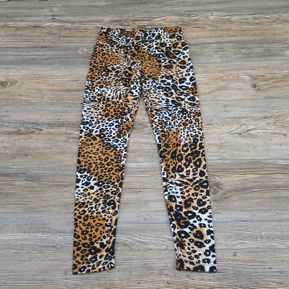 Leopard Printed Patterned Cozy Stretchy Comfy Leg… - image 1